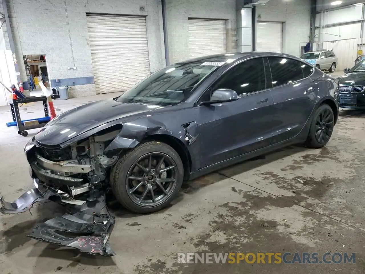 1 Фотография поврежденного автомобиля 5YJ3E1EB7NF127870 TESLA MODEL 3 2022