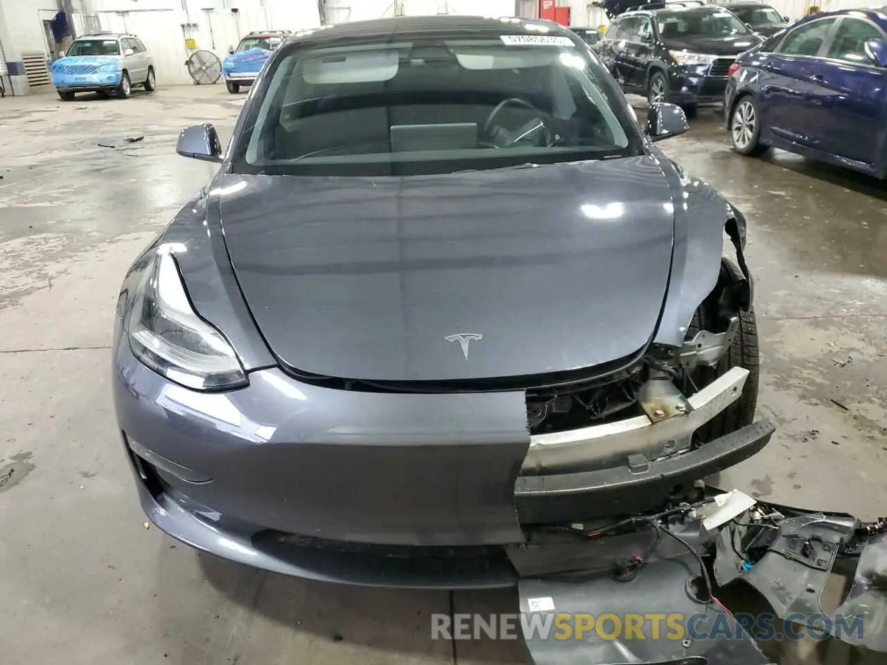 5 Фотография поврежденного автомобиля 5YJ3E1EB7NF127870 TESLA MODEL 3 2022