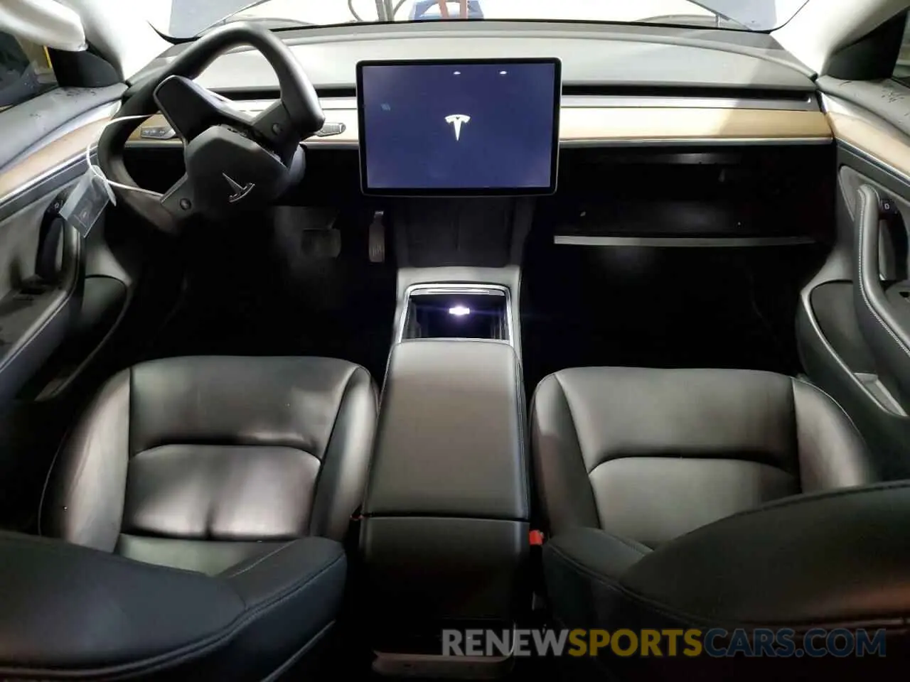 8 Фотография поврежденного автомобиля 5YJ3E1EB7NF127870 TESLA MODEL 3 2022