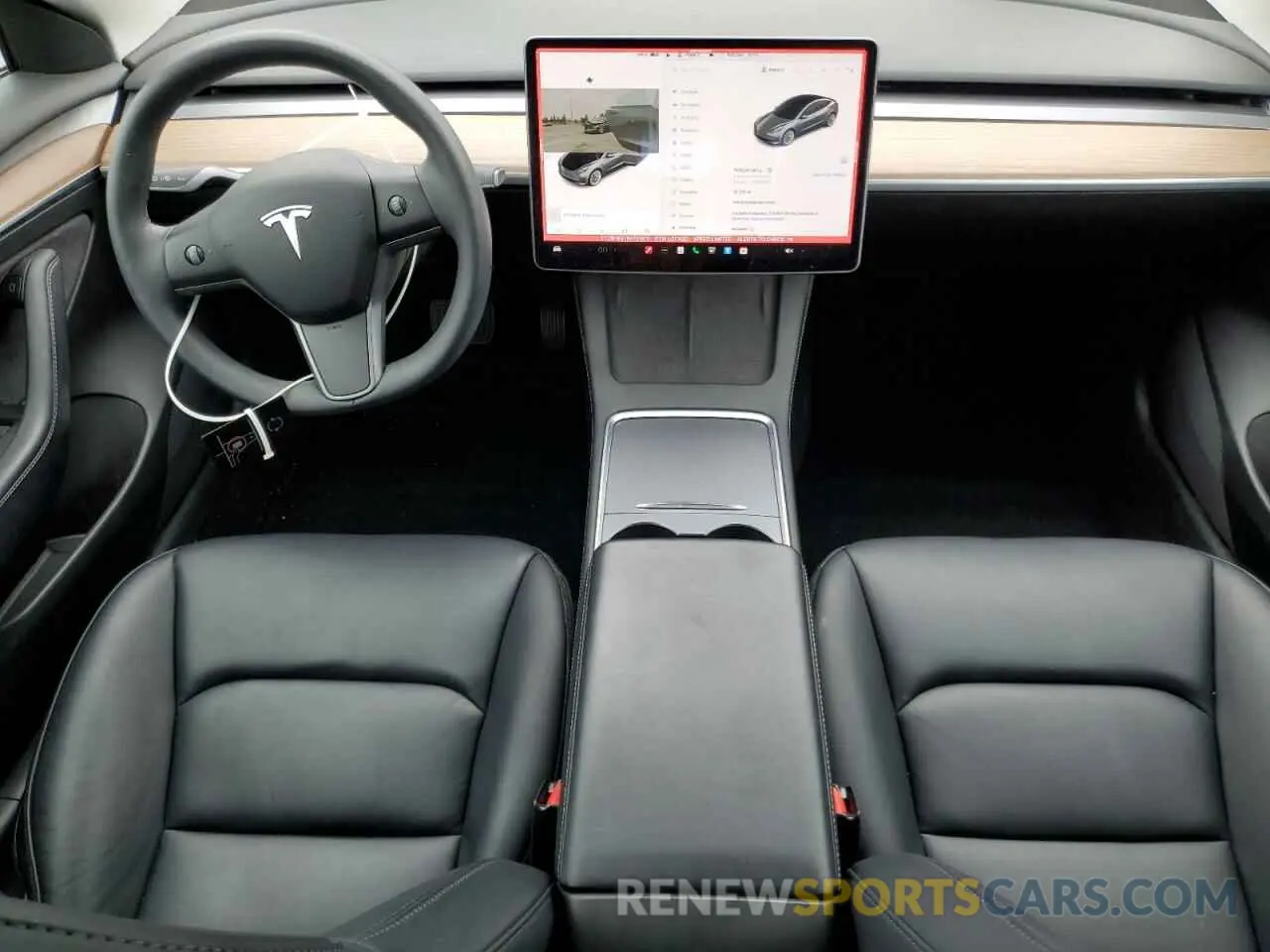 8 Фотография поврежденного автомобиля 5YJ3E1EB7NF131613 TESLA MODEL 3 2022