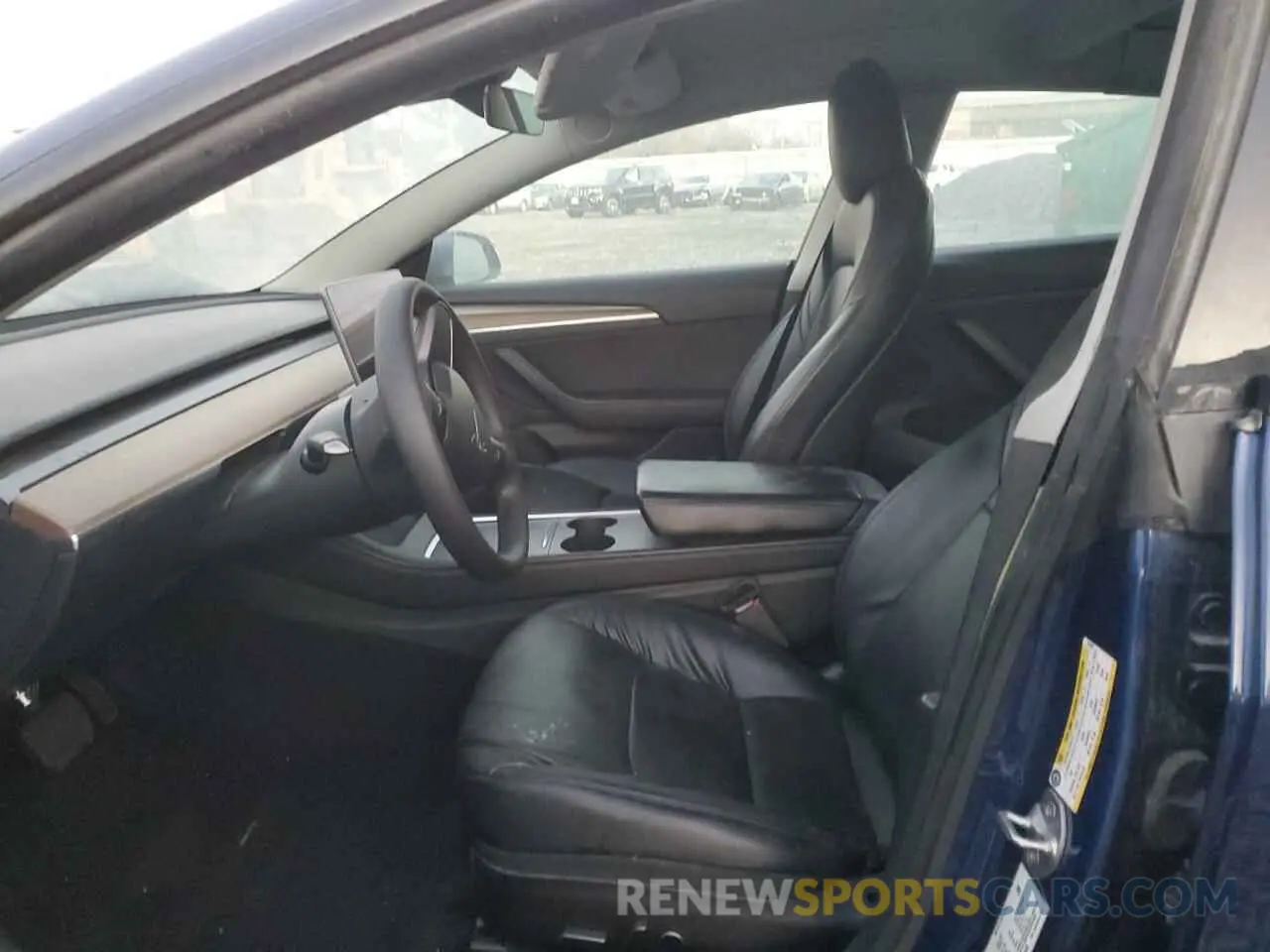 7 Photograph of a damaged car 5YJ3E1EB7NF143938 TESLA MODEL 3 2022