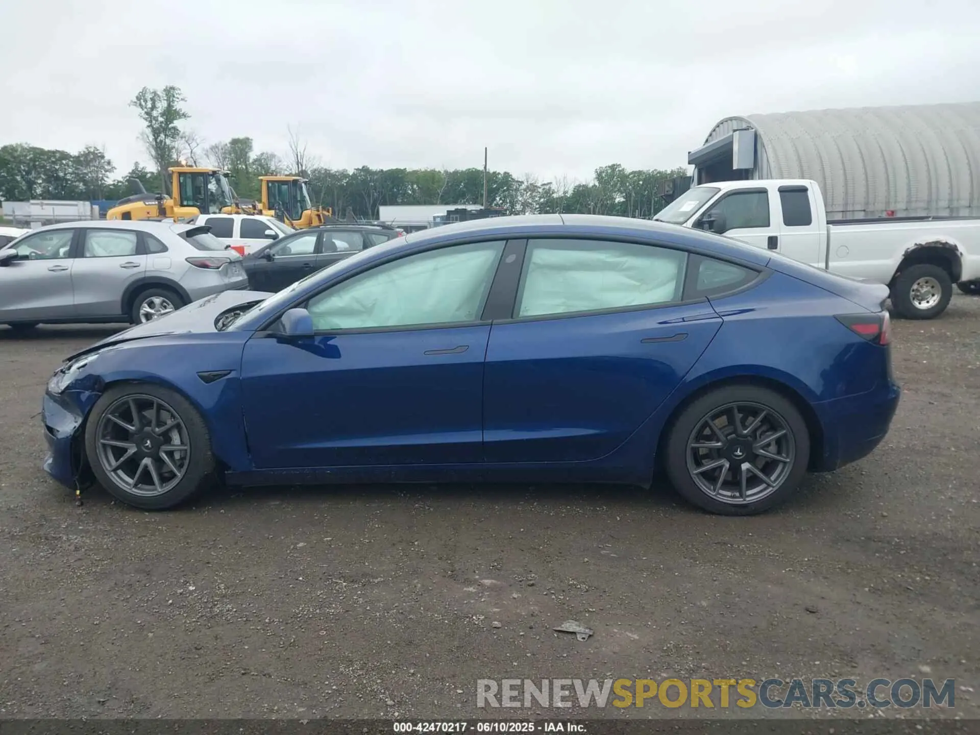 14 Фотография поврежденного автомобиля 5YJ3E1EB7NF171481 TESLA MODEL 3 2022
