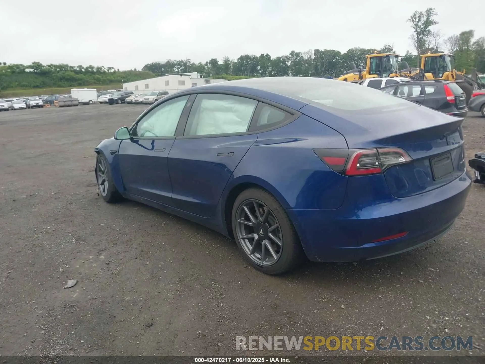 3 Фотография поврежденного автомобиля 5YJ3E1EB7NF171481 TESLA MODEL 3 2022