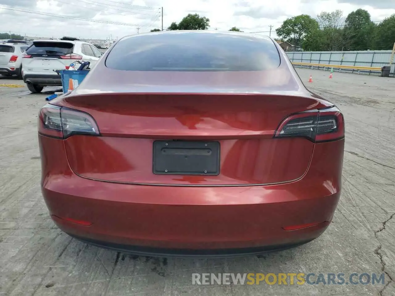 6 Photograph of a damaged car 5YJ3E1EB7NF175904 TESLA MODEL 3 2022