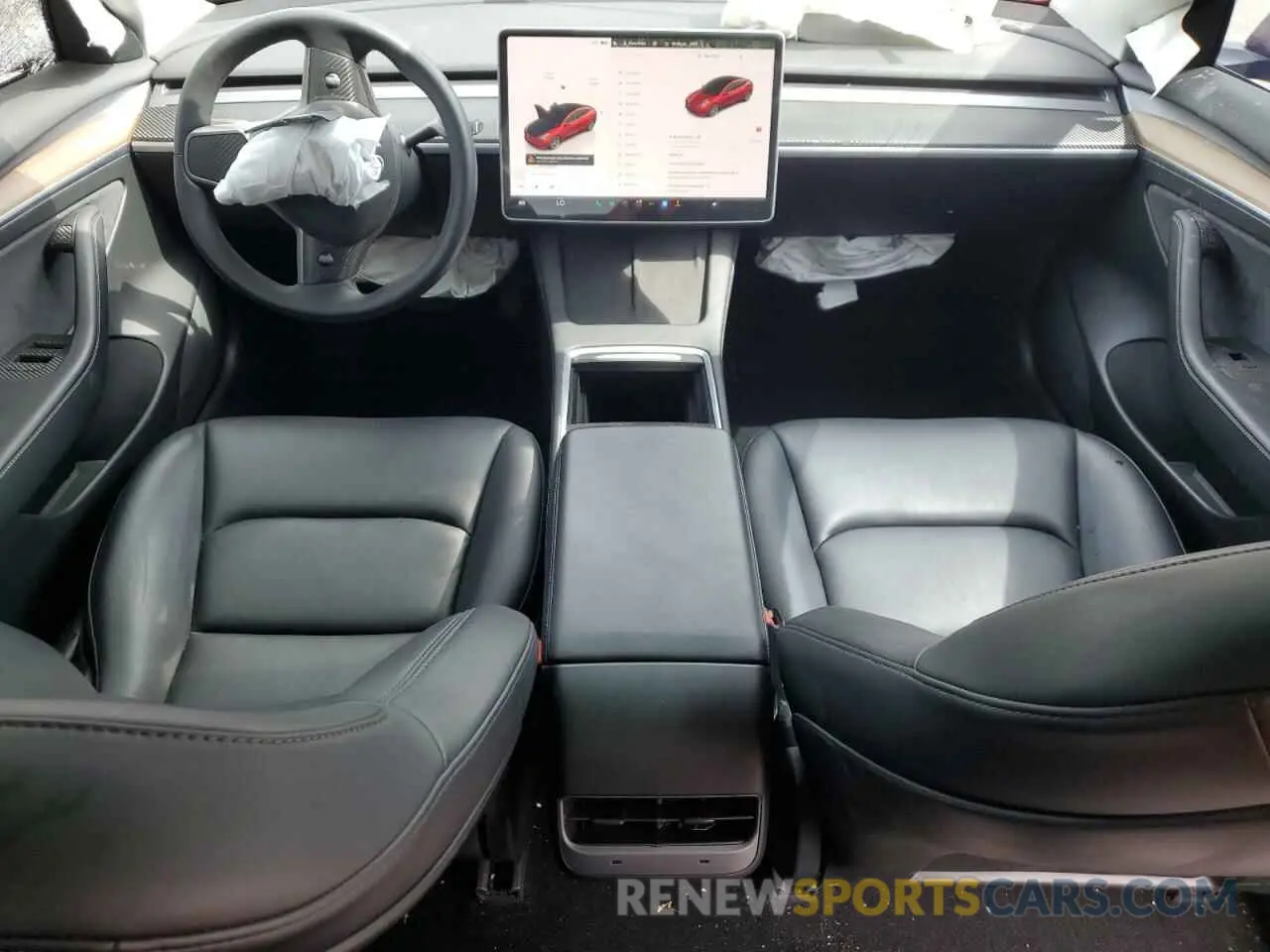 8 Photograph of a damaged car 5YJ3E1EB7NF175904 TESLA MODEL 3 2022