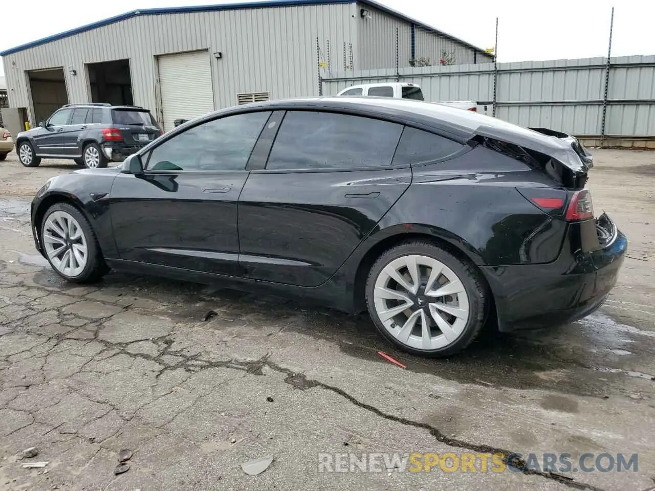 2 Фотография поврежденного автомобиля 5YJ3E1EB7NF179919 TESLA MODEL 3 2022