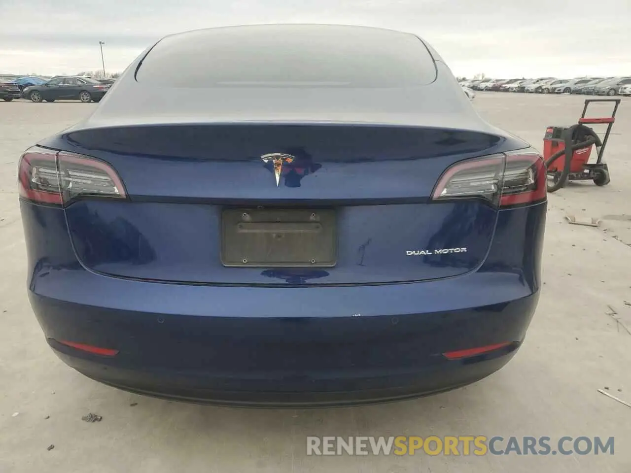 6 Photograph of a damaged car 5YJ3E1EB7NF186112 TESLA MODEL 3 2022