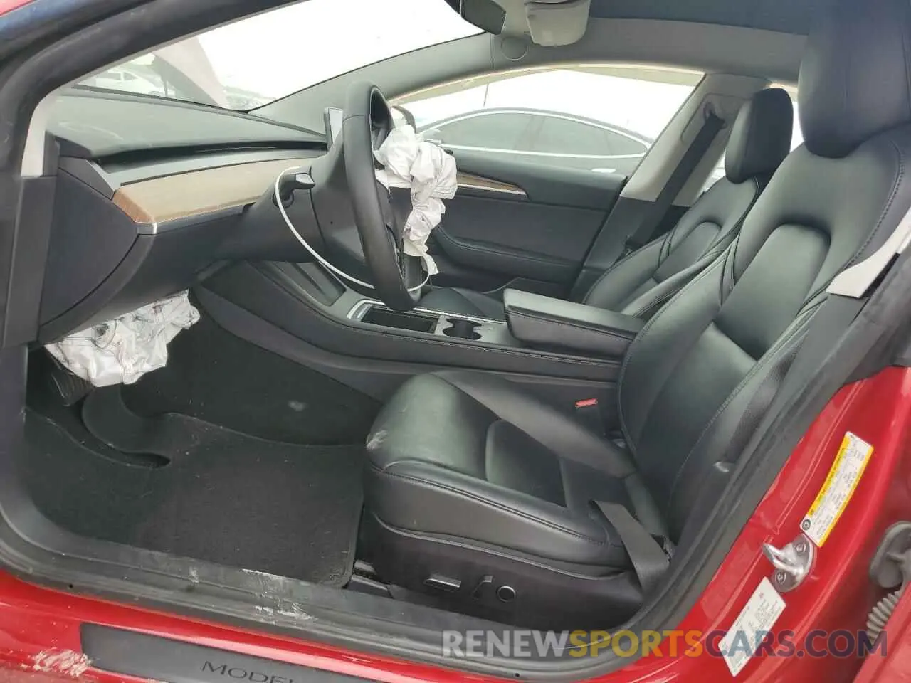7 Photograph of a damaged car 5YJ3E1EB7NF190449 TESLA MODEL 3 2022