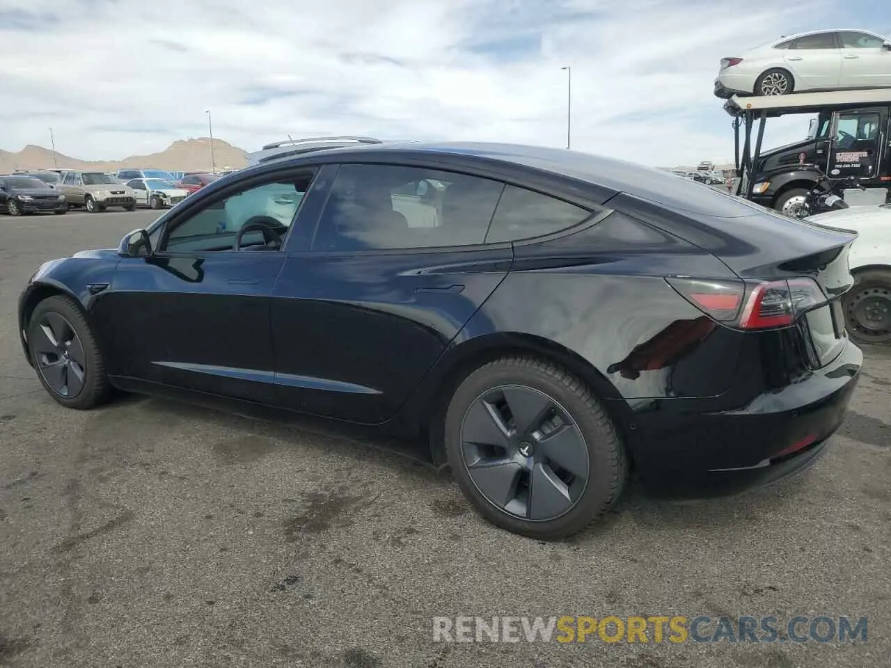 2 Фотография поврежденного автомобиля 5YJ3E1EB7NF195425 TESLA MODEL 3 2022