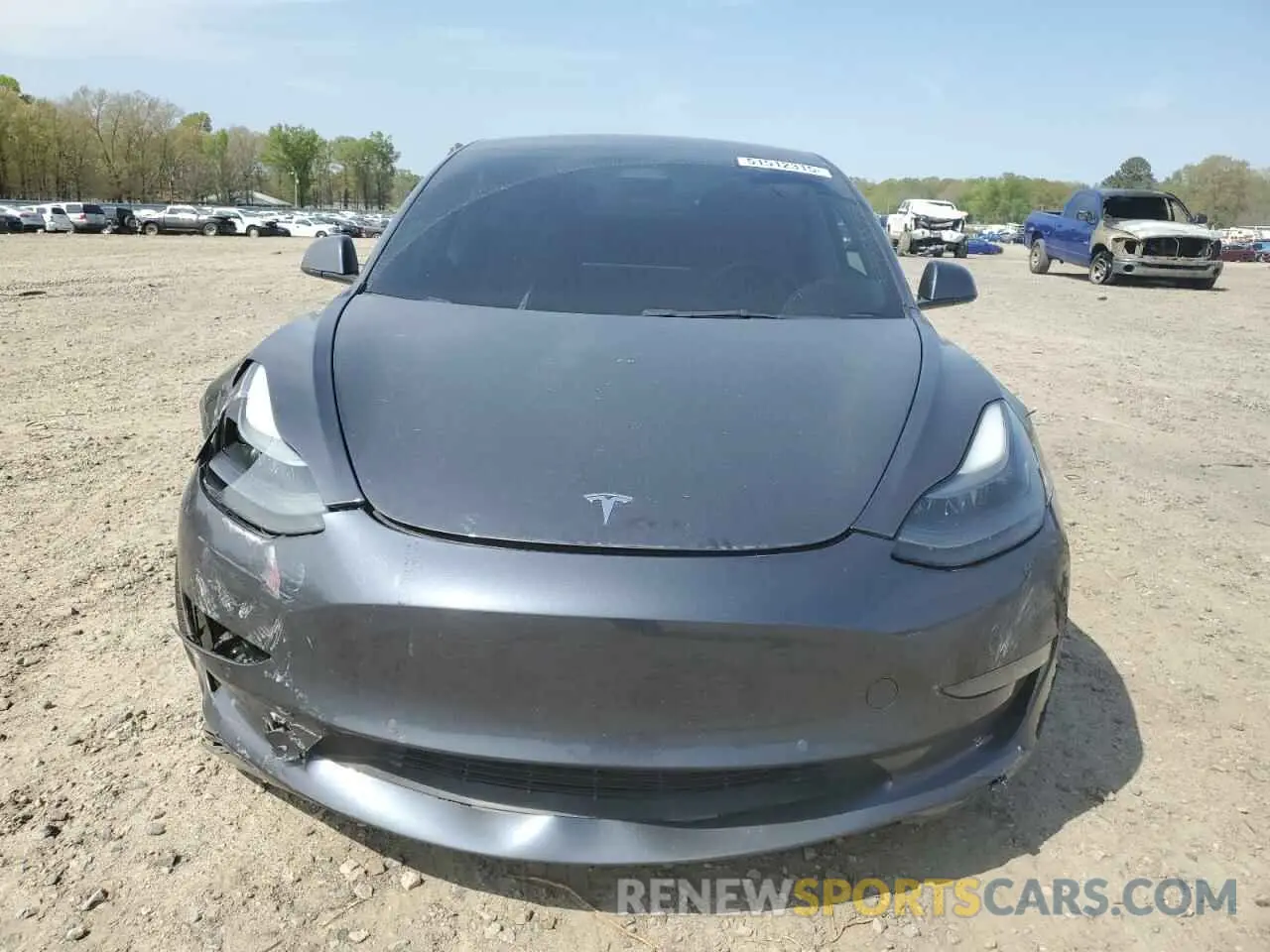 5 Photograph of a damaged car 5YJ3E1EB7NF198115 TESLA MODEL 3 2022