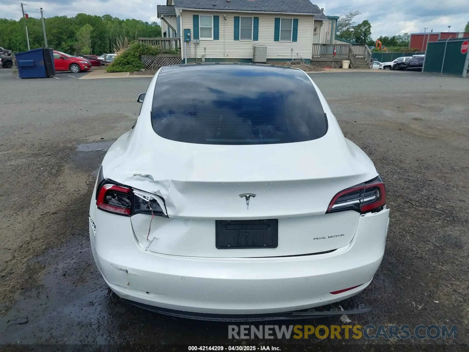 16 Фотография поврежденного автомобиля 5YJ3E1EB7NF230514 TESLA MODEL 3 2022