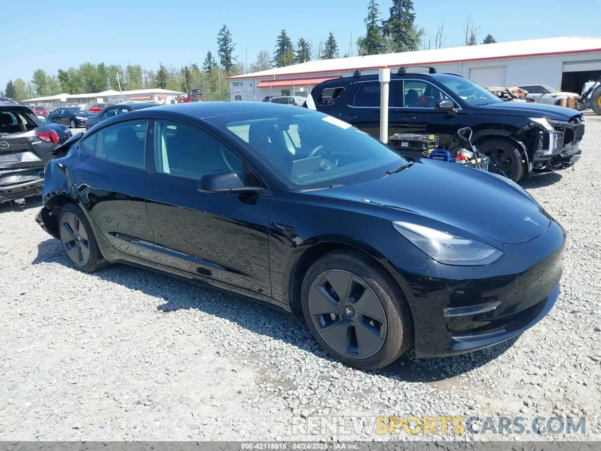 1 Фотография поврежденного автомобиля 5YJ3E1EB7NF241996 TESLA MODEL 3 2022