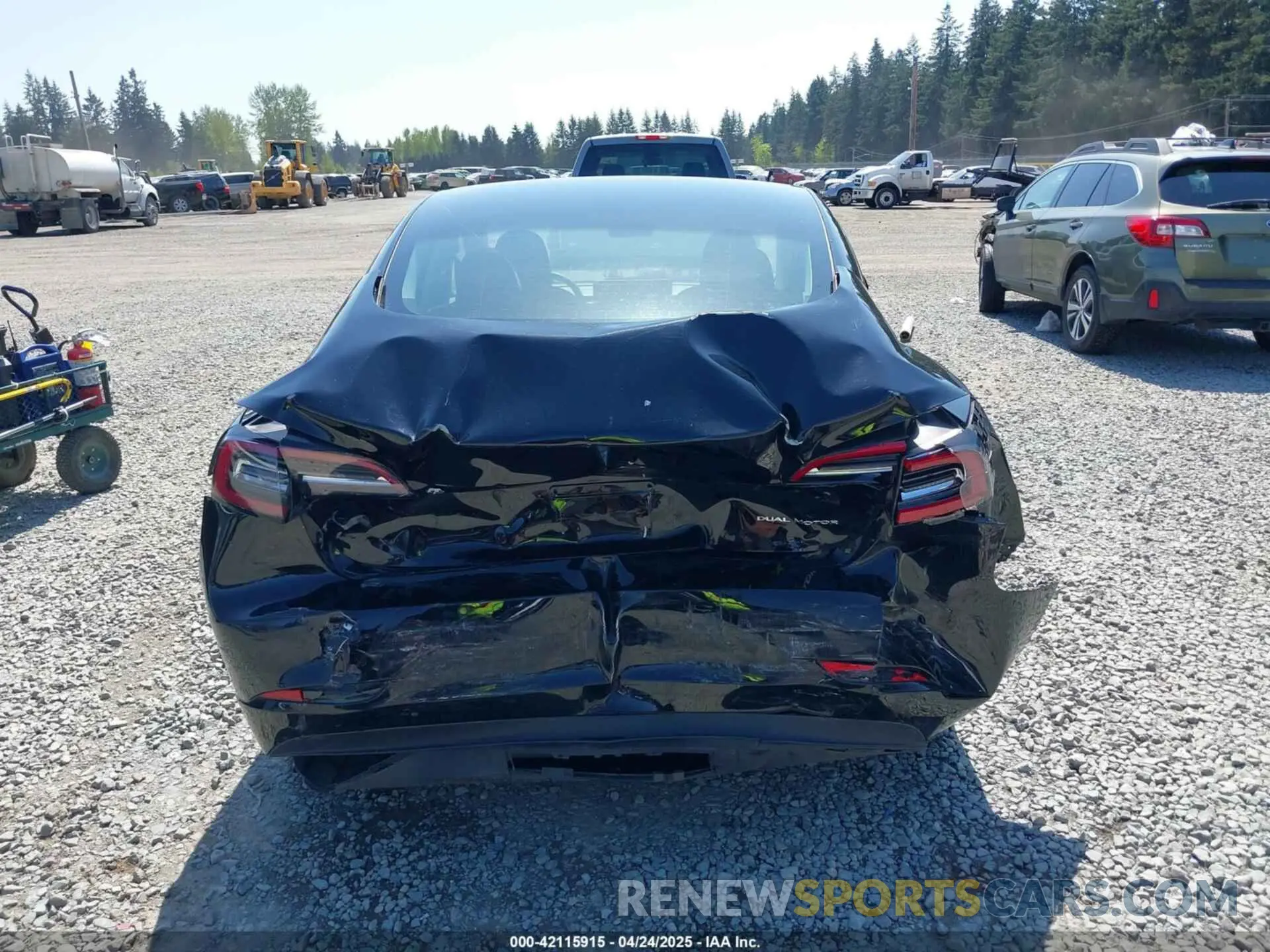 16 Фотография поврежденного автомобиля 5YJ3E1EB7NF241996 TESLA MODEL 3 2022