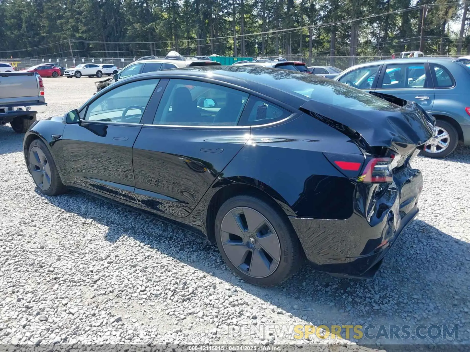 3 Фотография поврежденного автомобиля 5YJ3E1EB7NF241996 TESLA MODEL 3 2022