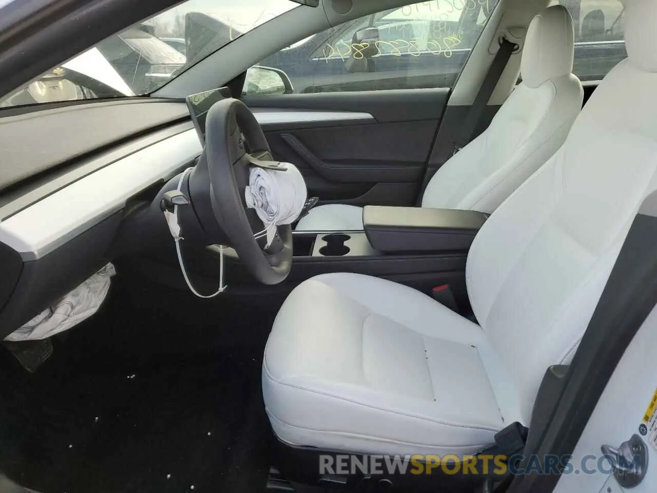7 Photograph of a damaged car 5YJ3E1EB7NF248687 TESLA MODEL 3 2022