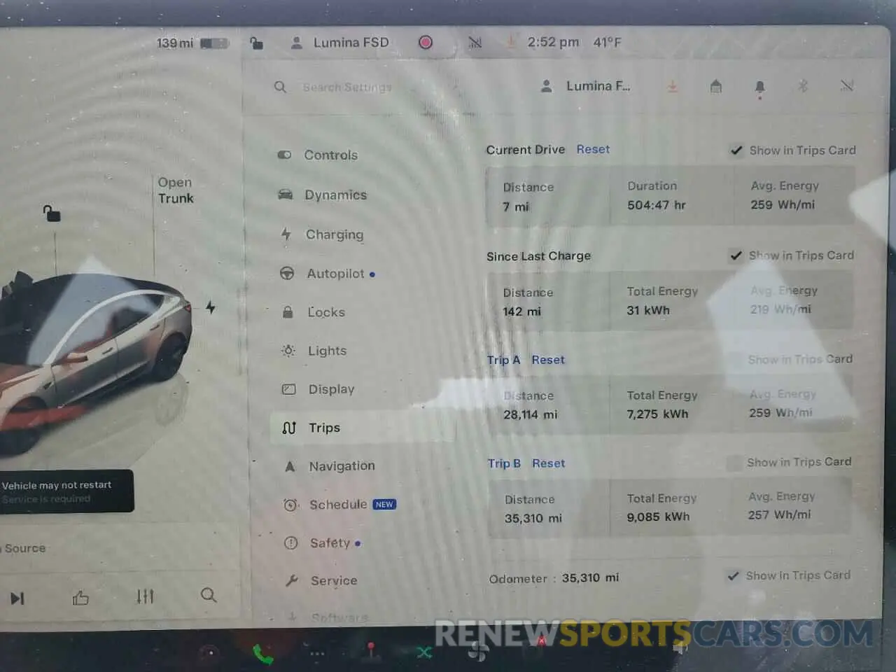 9 Photograph of a damaged car 5YJ3E1EB7NF248687 TESLA MODEL 3 2022