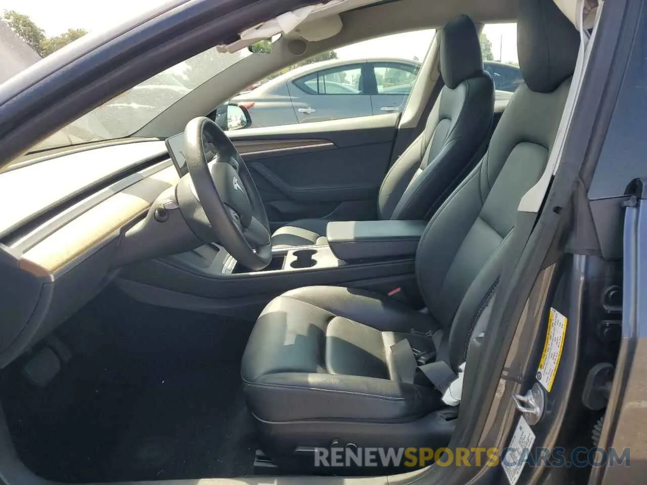 7 Photograph of a damaged car 5YJ3E1EB7NF277493 TESLA MODEL 3 2022