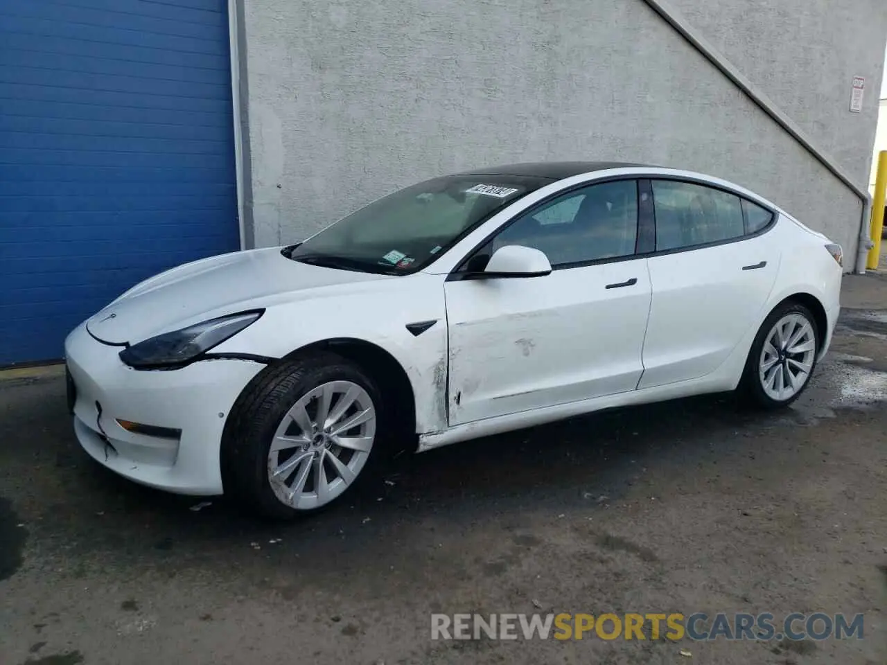 1 Фотография поврежденного автомобиля 5YJ3E1EB7NF289322 TESLA MODEL 3 2022