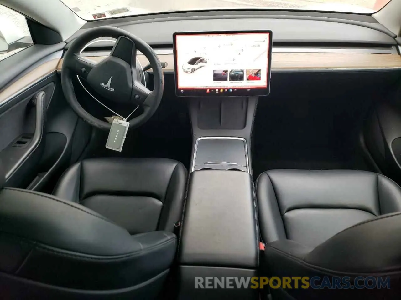 8 Фотография поврежденного автомобиля 5YJ3E1EB7NF289322 TESLA MODEL 3 2022