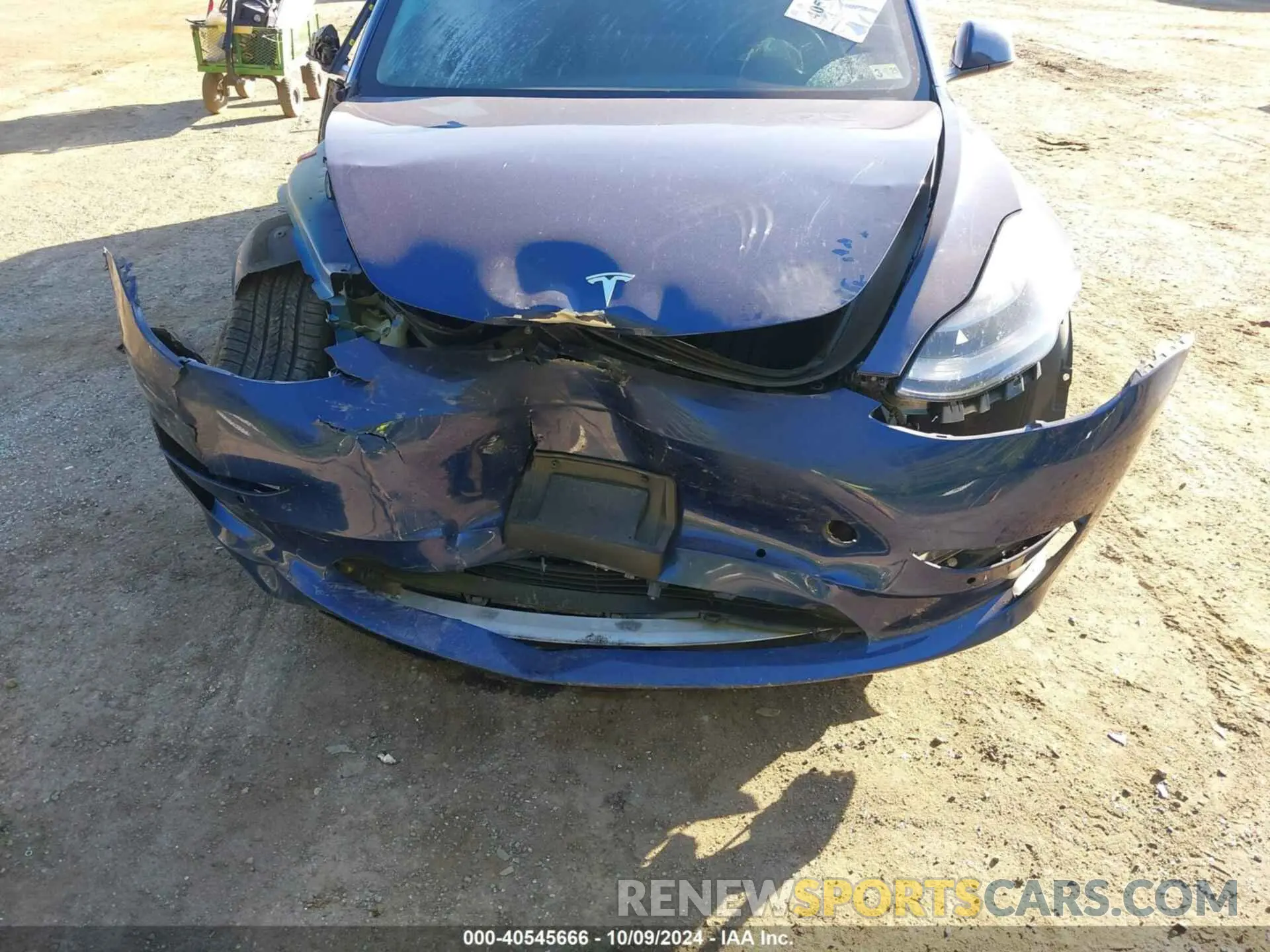 6 Фотография поврежденного автомобиля 5YJ3E1EB7NF289420 TESLA MODEL 3 2022