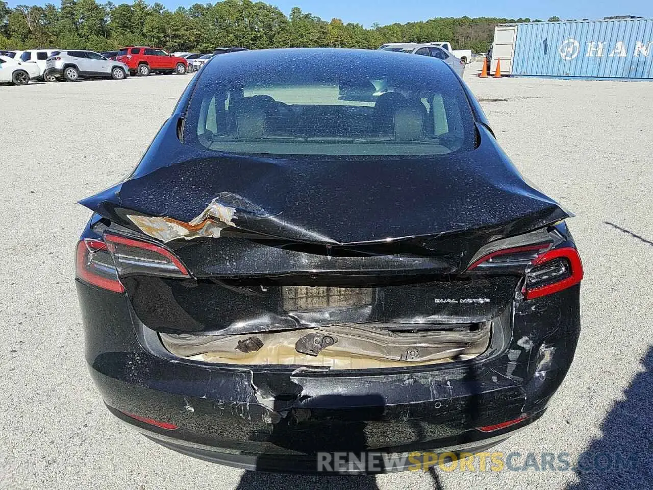 6 Фотография поврежденного автомобиля 5YJ3E1EB7NF289594 TESLA MODEL 3 2022