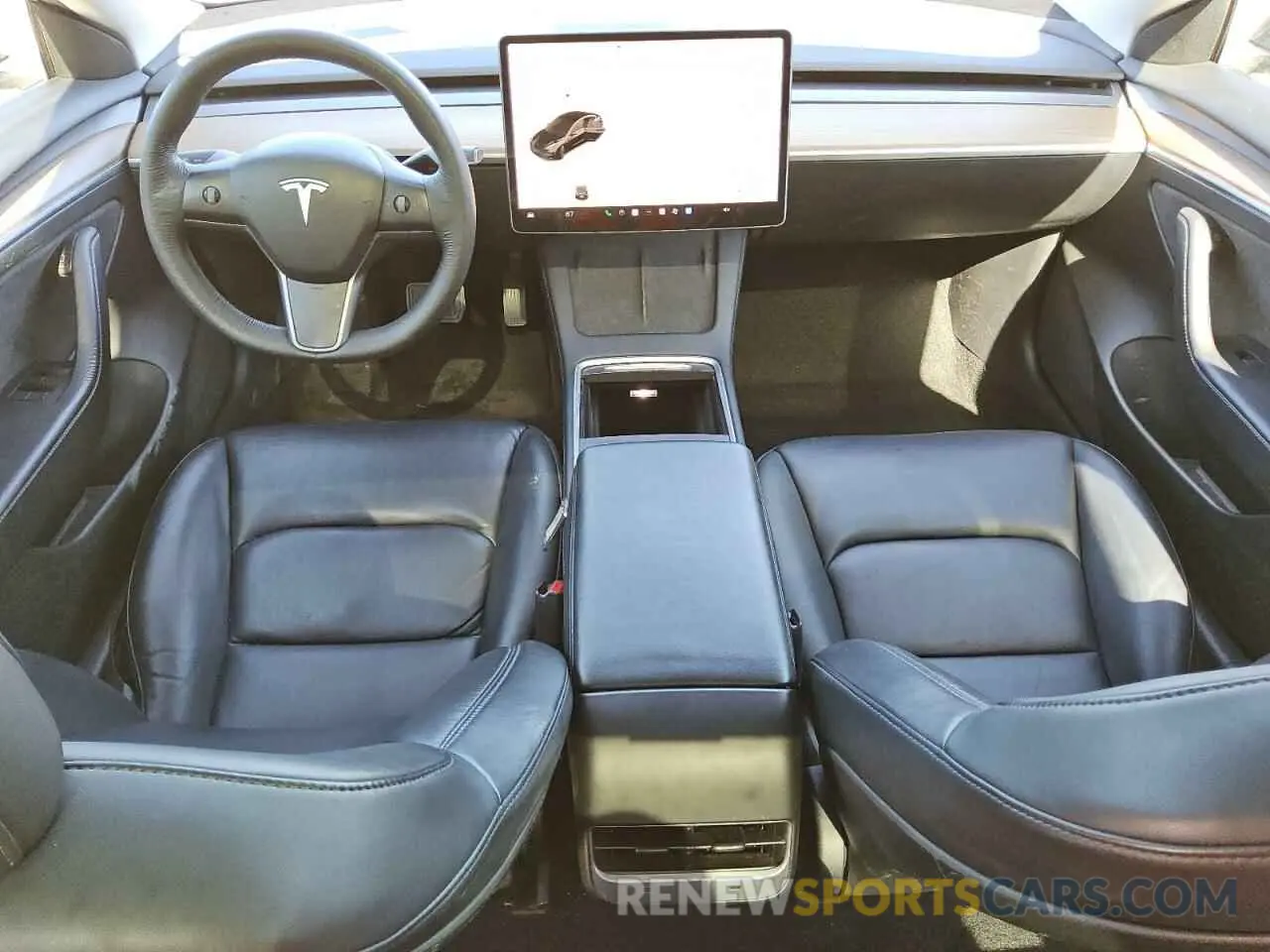 8 Фотография поврежденного автомобиля 5YJ3E1EB7NF289594 TESLA MODEL 3 2022