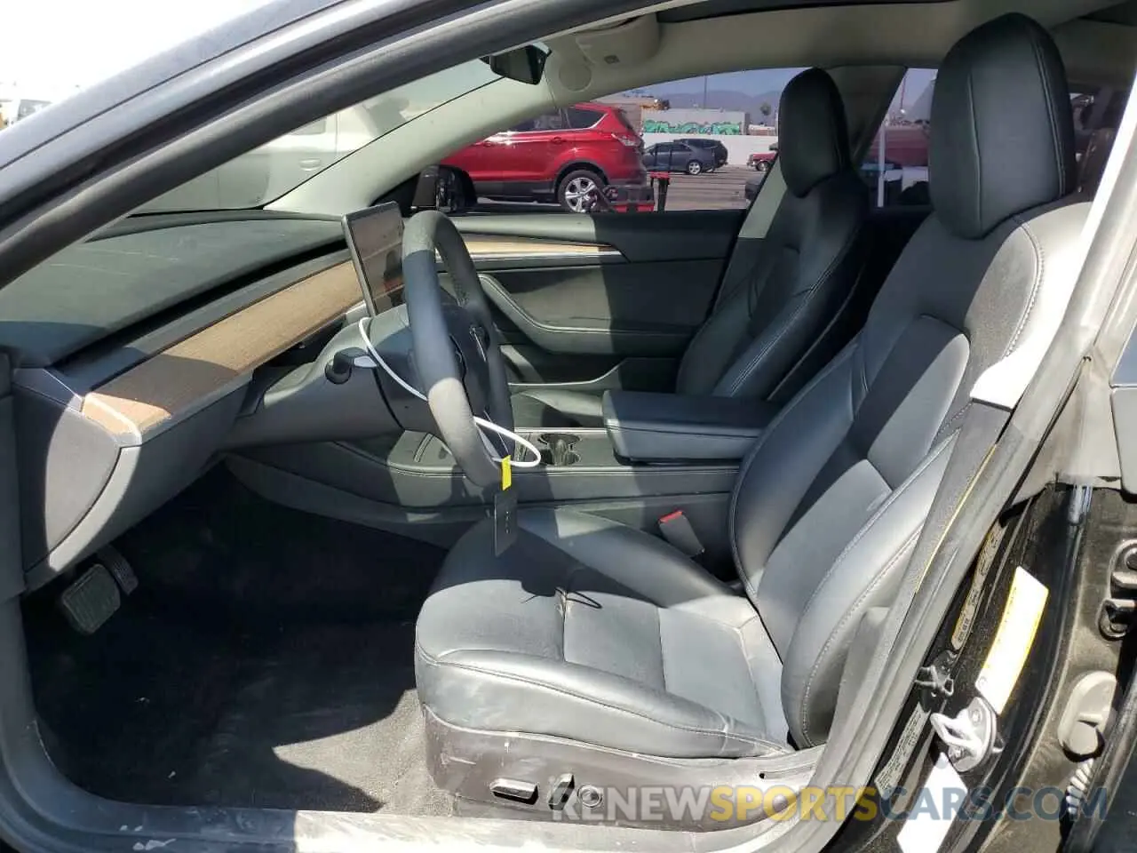 7 Photograph of a damaged car 5YJ3E1EB7NF294617 TESLA MODEL 3 2022
