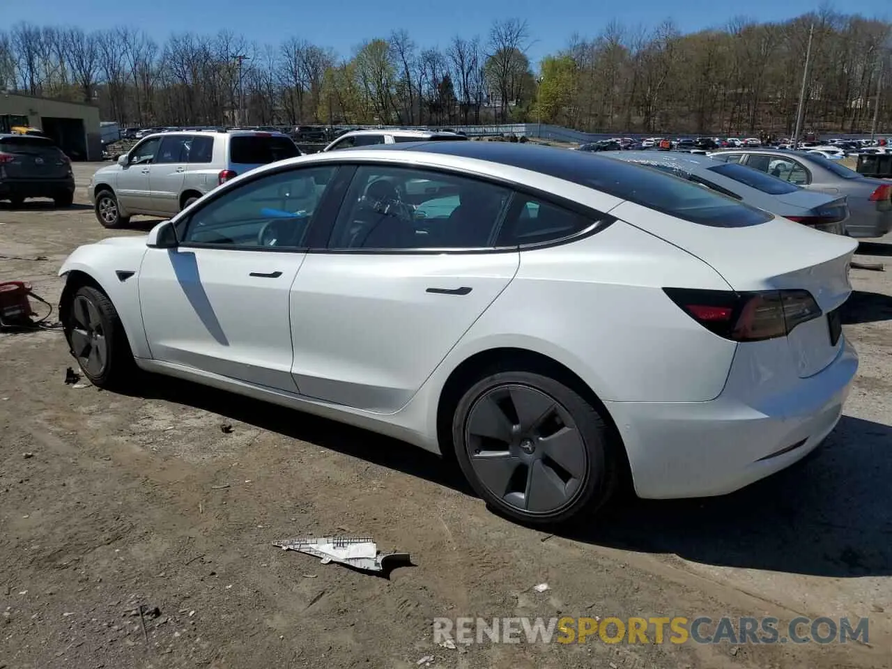 2 Фотография поврежденного автомобиля 5YJ3E1EB7NF341306 TESLA MODEL 3 2022