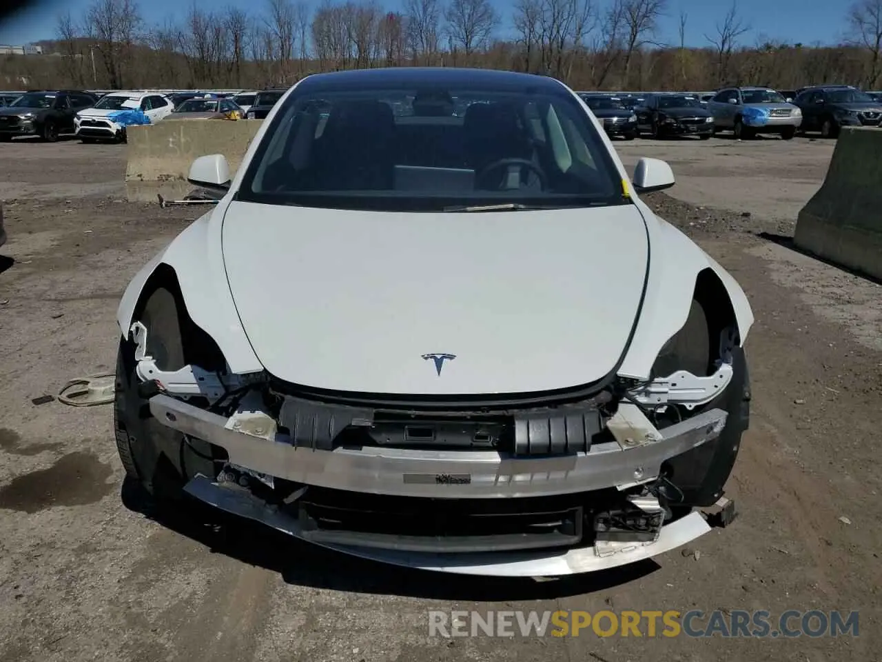 5 Фотография поврежденного автомобиля 5YJ3E1EB7NF341306 TESLA MODEL 3 2022
