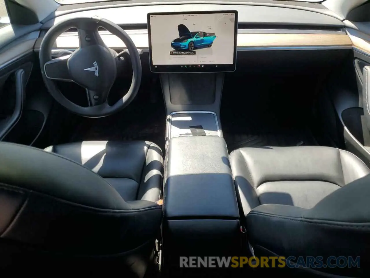 8 Фотография поврежденного автомобиля 5YJ3E1EB7NF341306 TESLA MODEL 3 2022