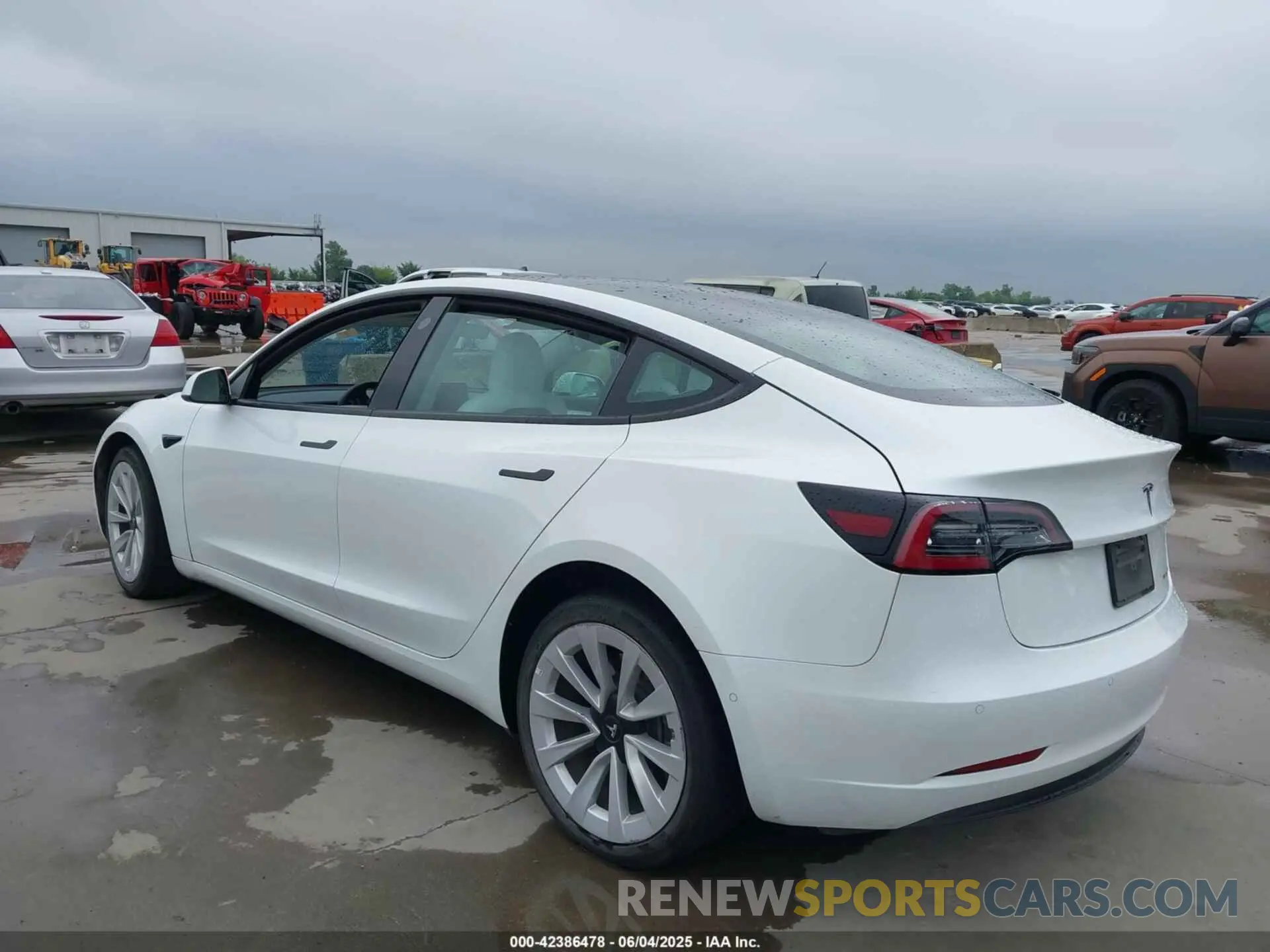 3 Фотография поврежденного автомобиля 5YJ3E1EB7NF355688 TESLA MODEL 3 2022