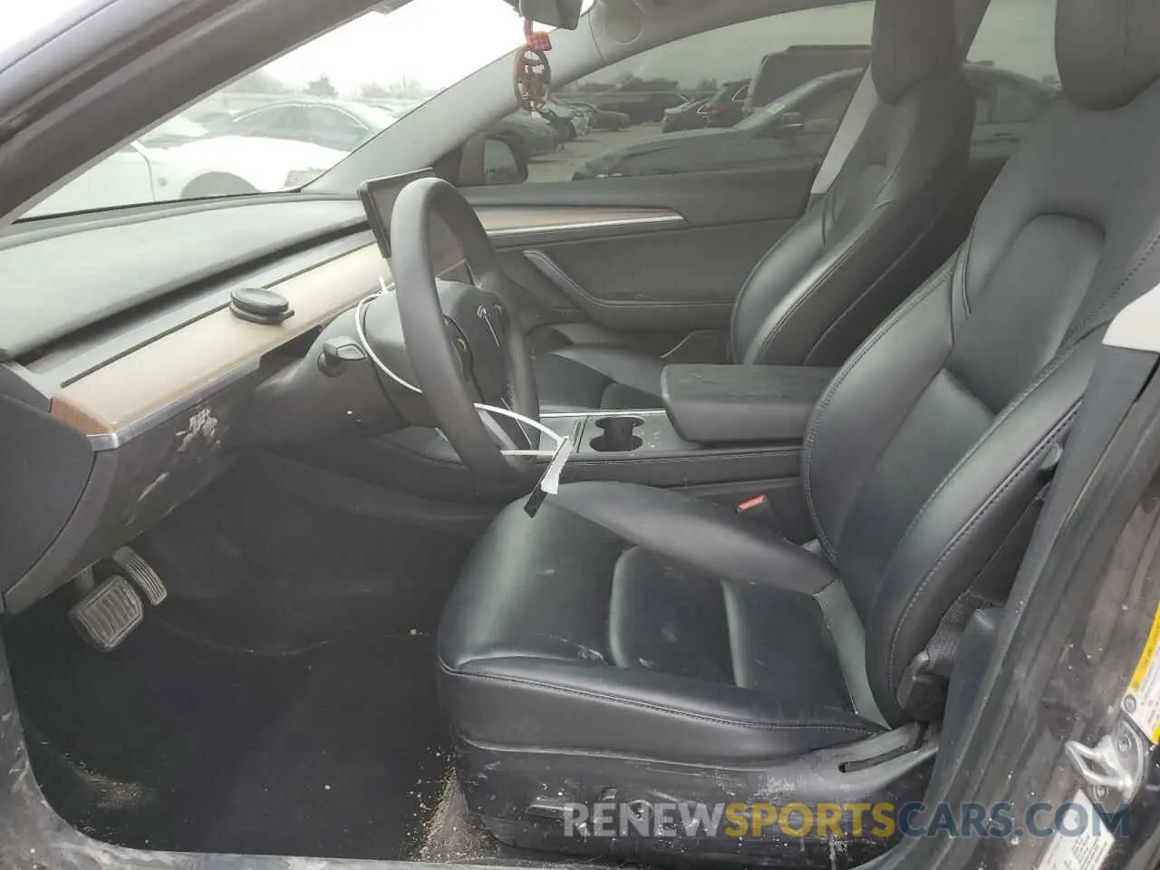7 Photograph of a damaged car 5YJ3E1EB8NF103965 TESLA MODEL 3 2022