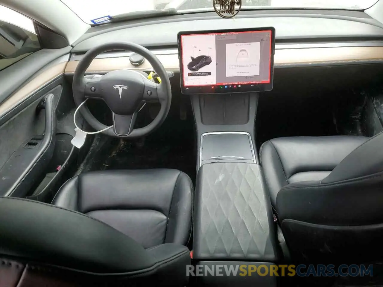 8 Photograph of a damaged car 5YJ3E1EB8NF103965 TESLA MODEL 3 2022