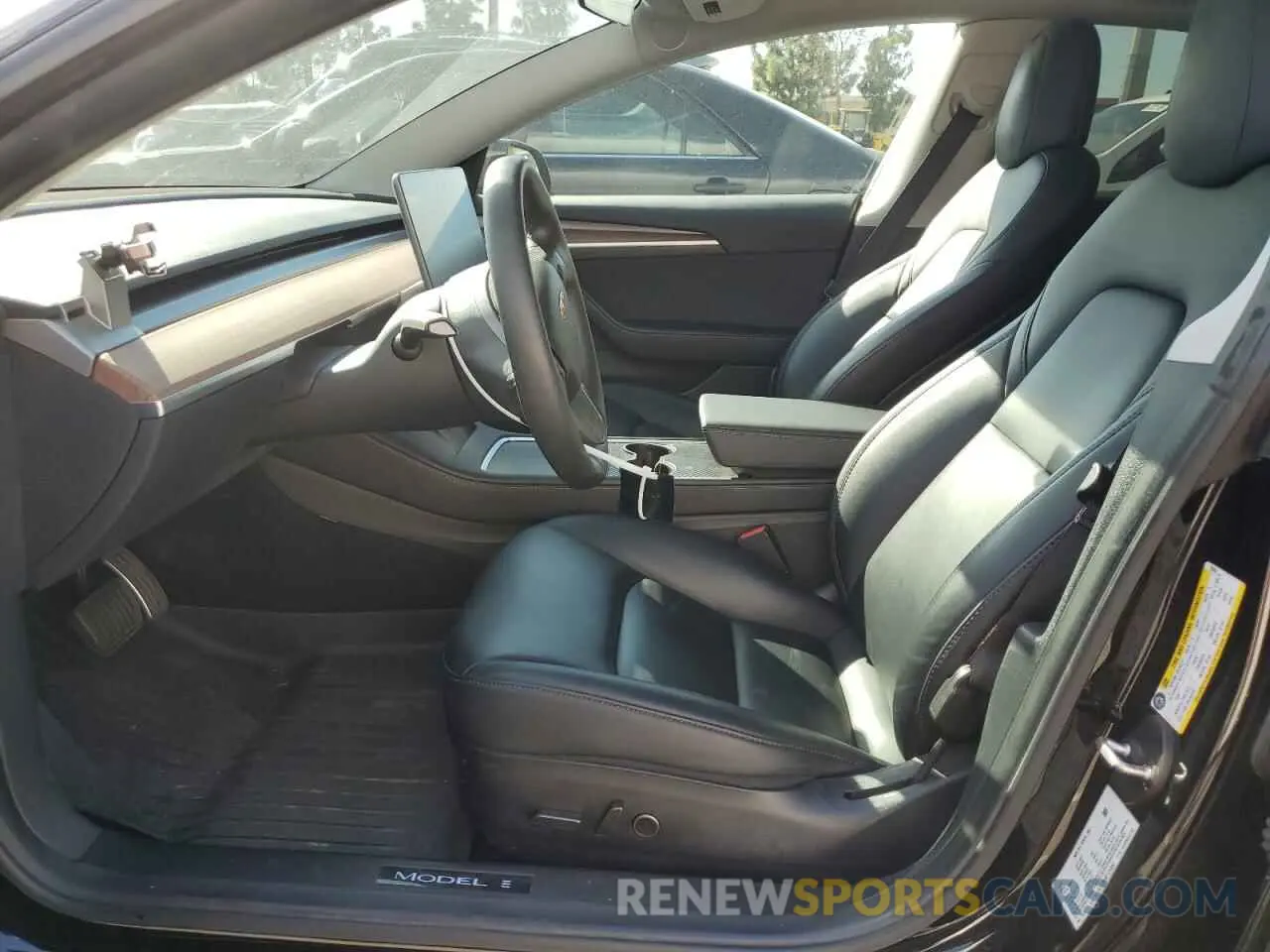 7 Photograph of a damaged car 5YJ3E1EB8NF125934 TESLA MODEL 3 2022