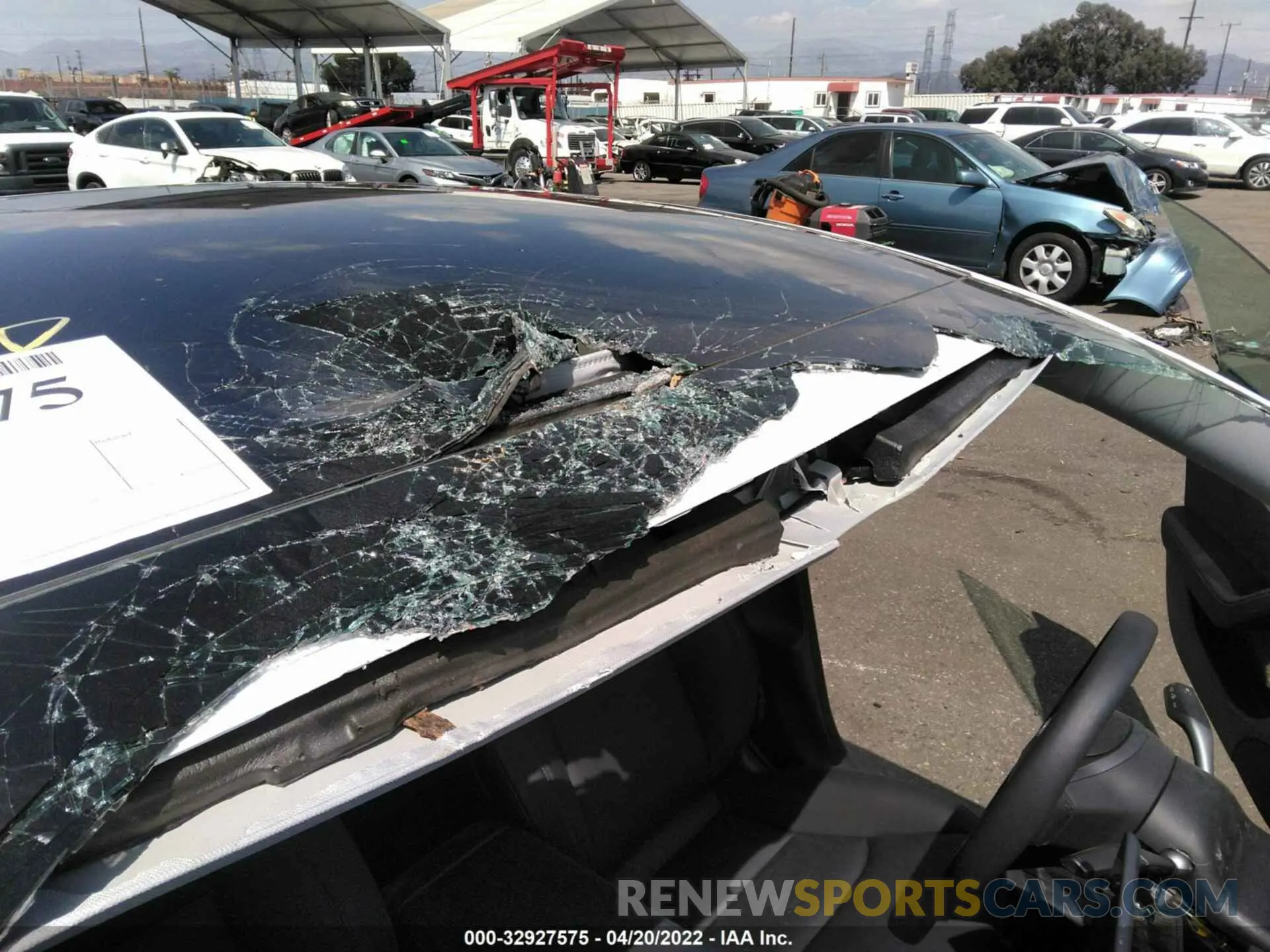 6 Photograph of a damaged car 5YJ3E1EB8NF137548 TESLA MODEL 3 2022