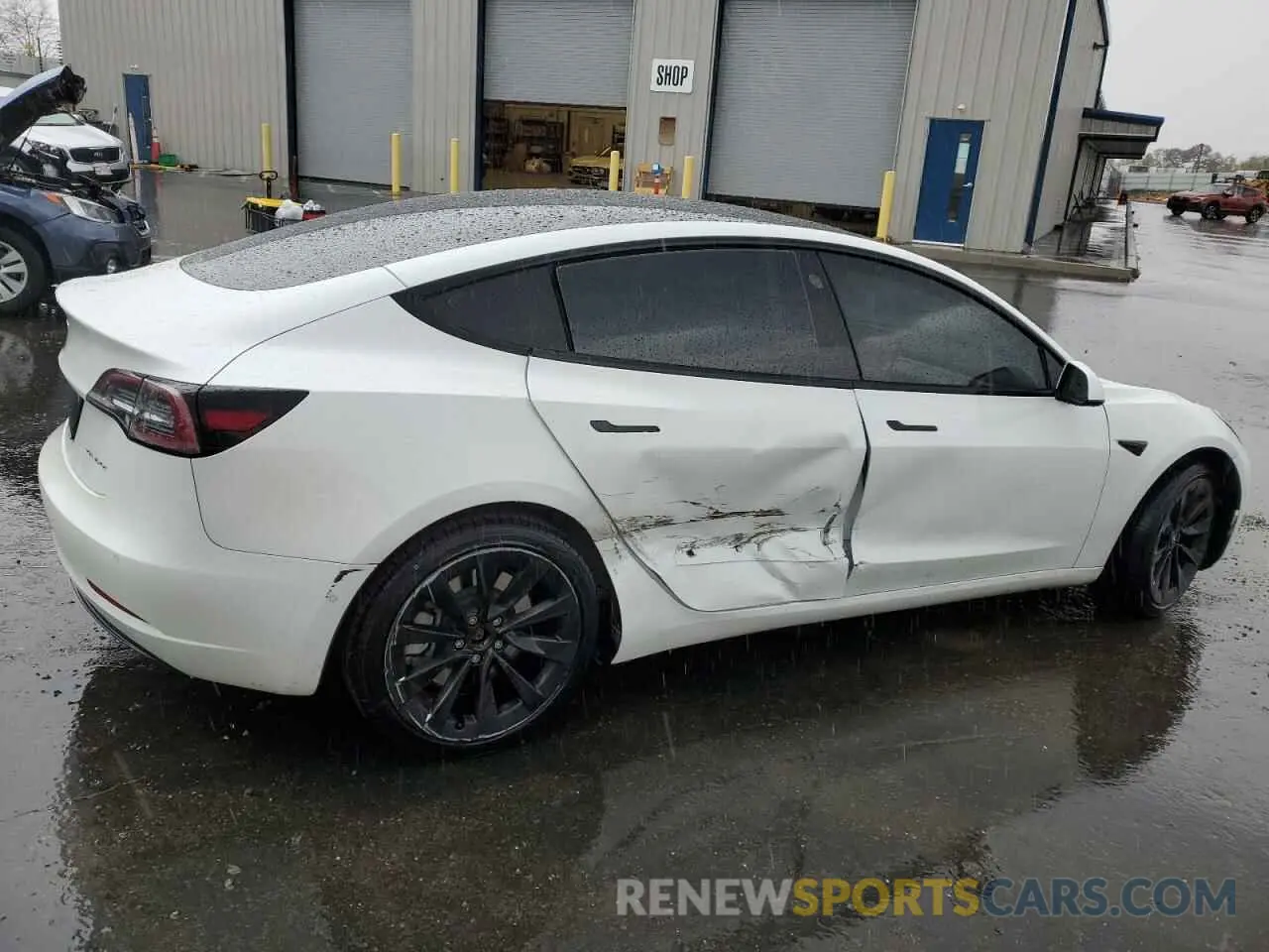 3 Фотография поврежденного автомобиля 5YJ3E1EB8NF144421 TESLA MODEL 3 2022