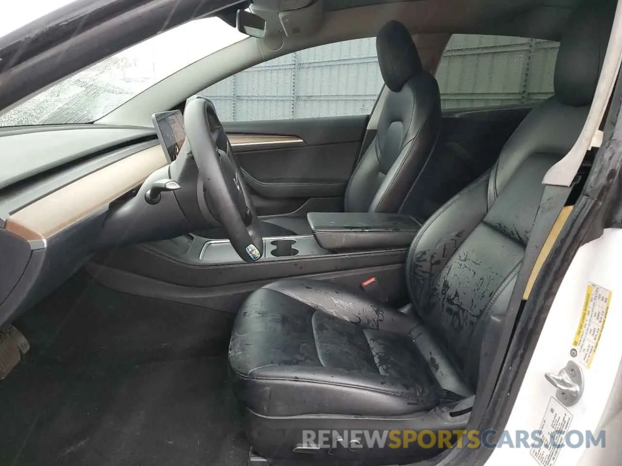 7 Фотография поврежденного автомобиля 5YJ3E1EB8NF144421 TESLA MODEL 3 2022