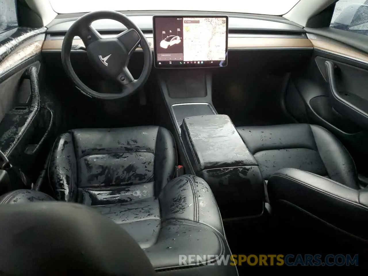 8 Фотография поврежденного автомобиля 5YJ3E1EB8NF144421 TESLA MODEL 3 2022