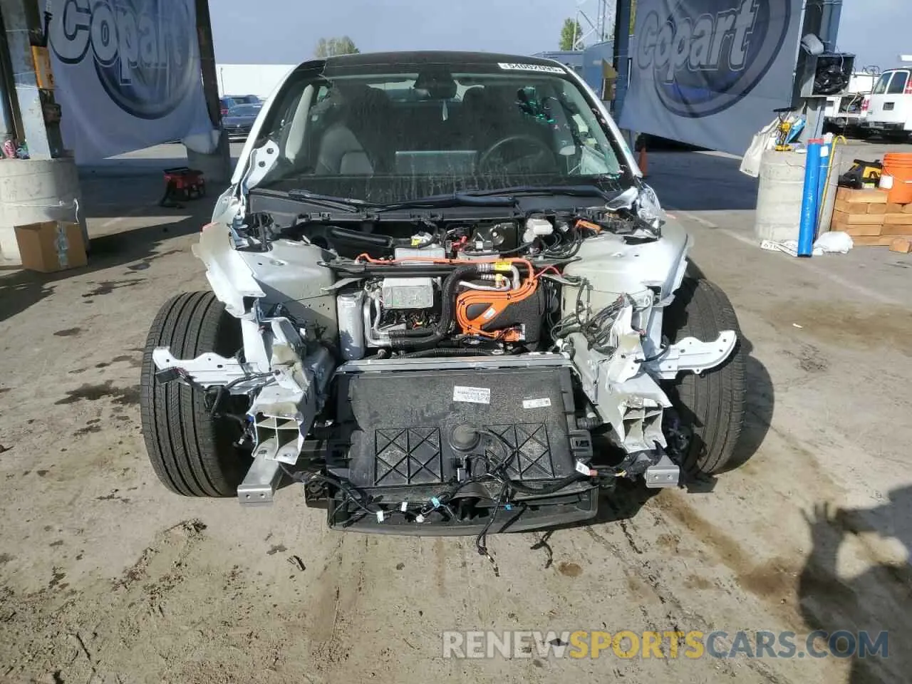 5 Photograph of a damaged car 5YJ3E1EB8NF159369 TESLA MODEL 3 2022