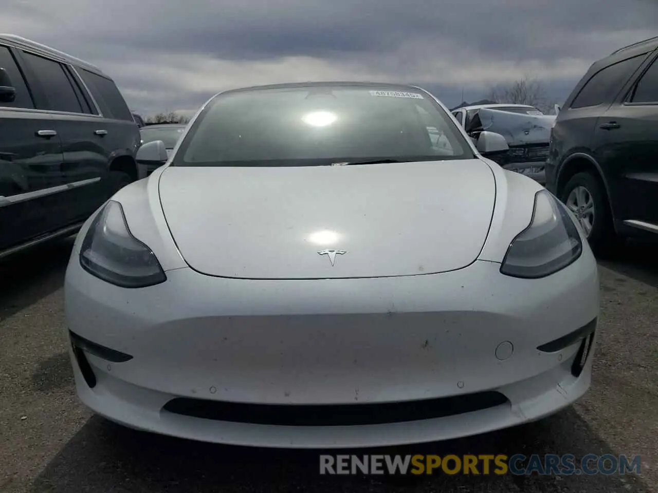5 Фотография поврежденного автомобиля 5YJ3E1EB8NF169819 TESLA MODEL 3 2022