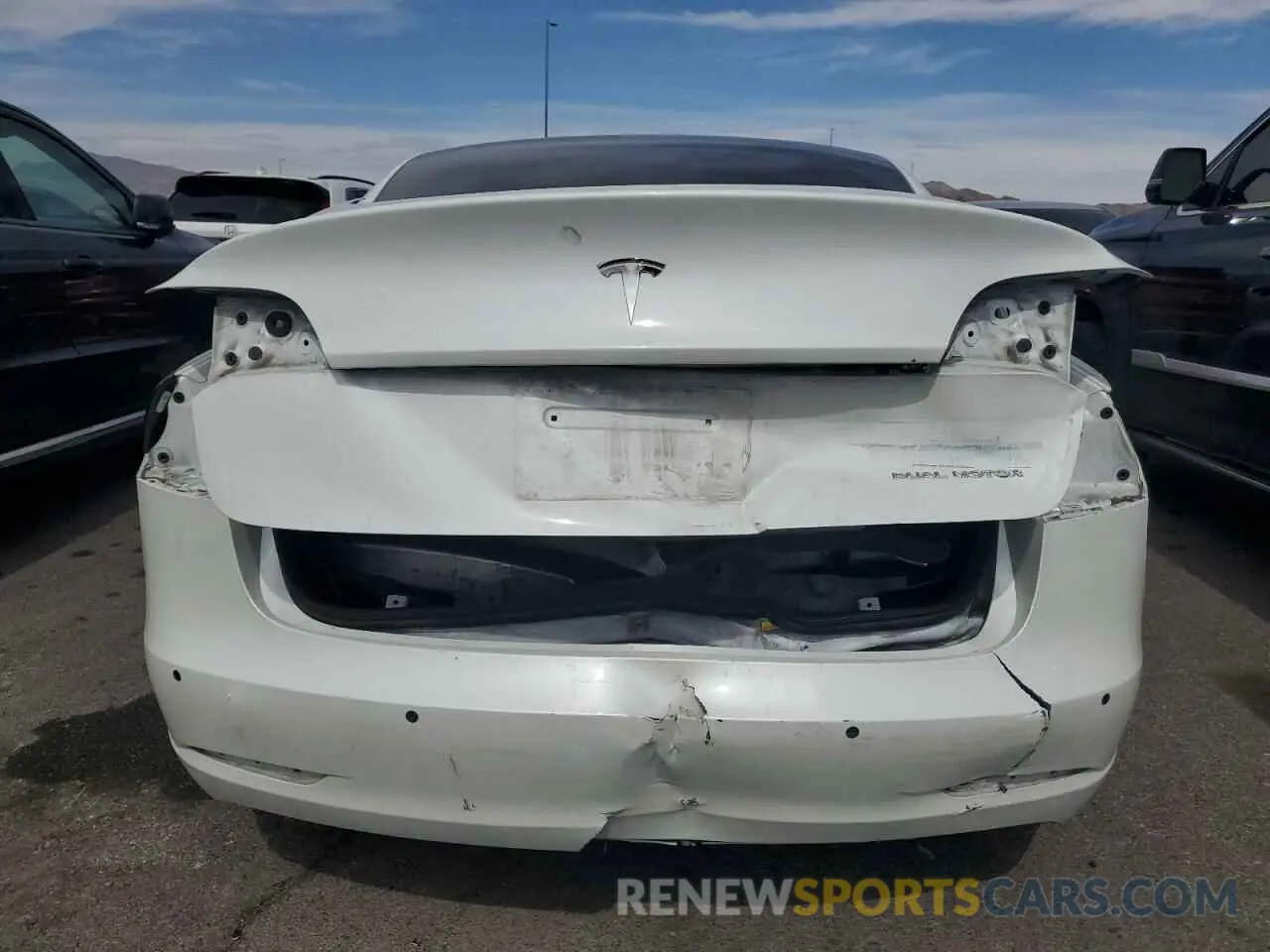 6 Фотография поврежденного автомобиля 5YJ3E1EB8NF169819 TESLA MODEL 3 2022