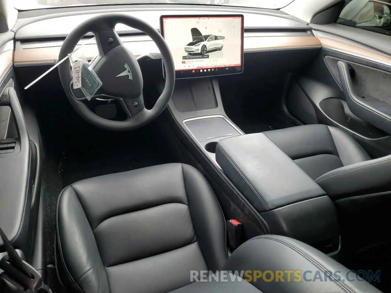8 Фотография поврежденного автомобиля 5YJ3E1EB8NF169819 TESLA MODEL 3 2022