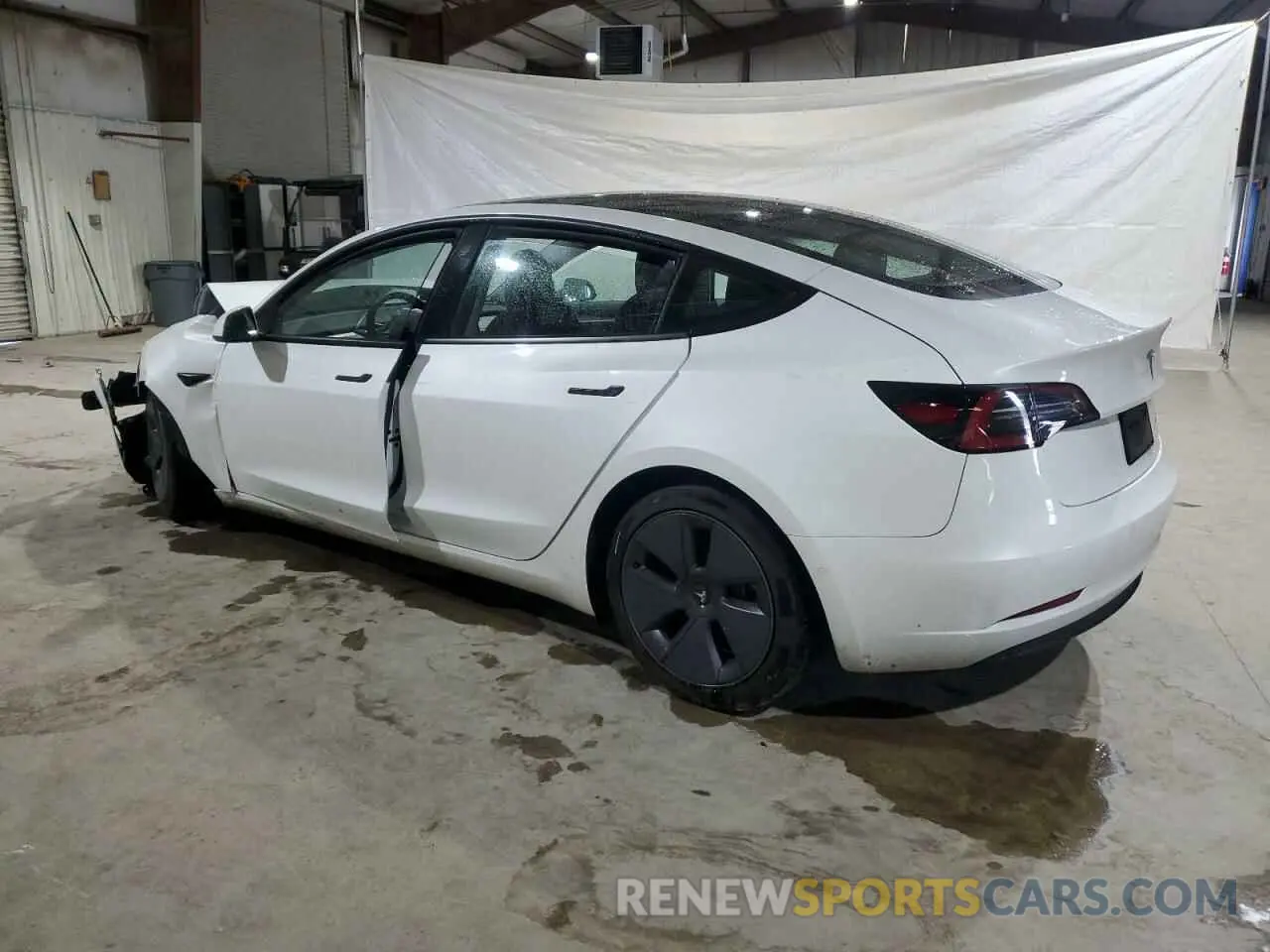 2 Фотография поврежденного автомобиля 5YJ3E1EB8NF192713 TESLA MODEL 3 2022