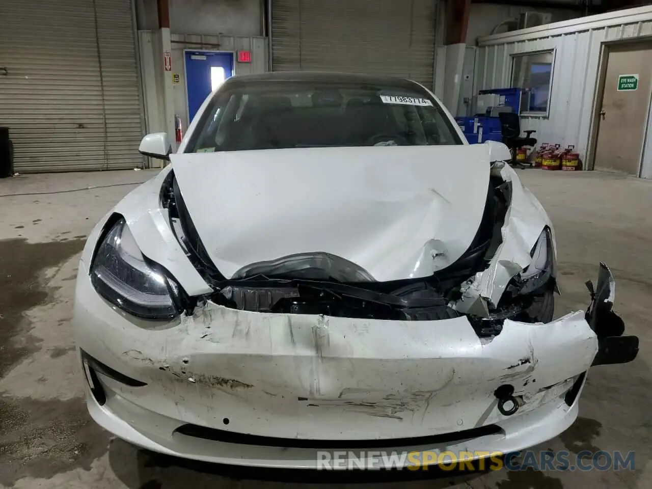 5 Фотография поврежденного автомобиля 5YJ3E1EB8NF192713 TESLA MODEL 3 2022