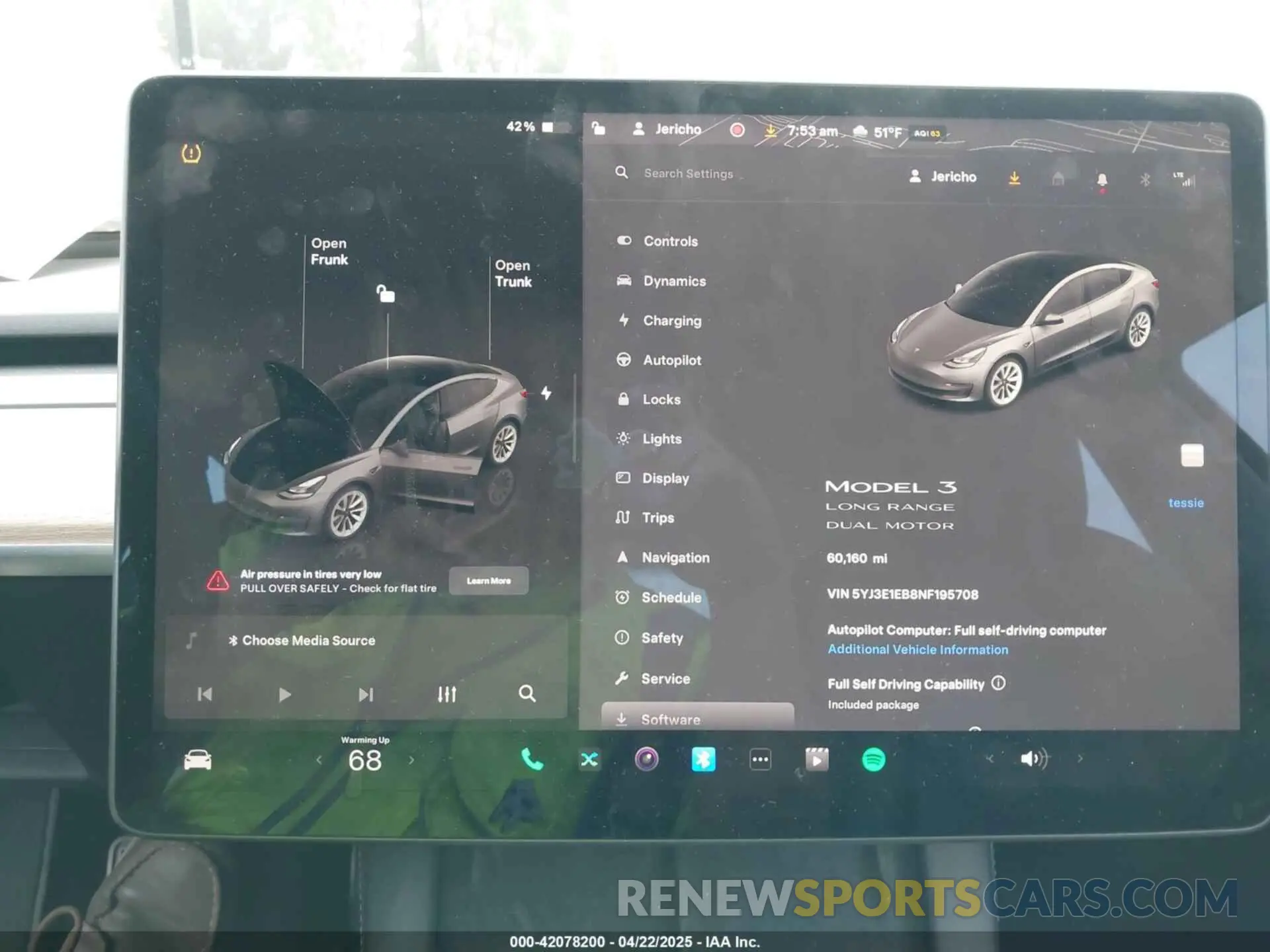 18 Фотография поврежденного автомобиля 5YJ3E1EB8NF195708 TESLA MODEL 3 2022