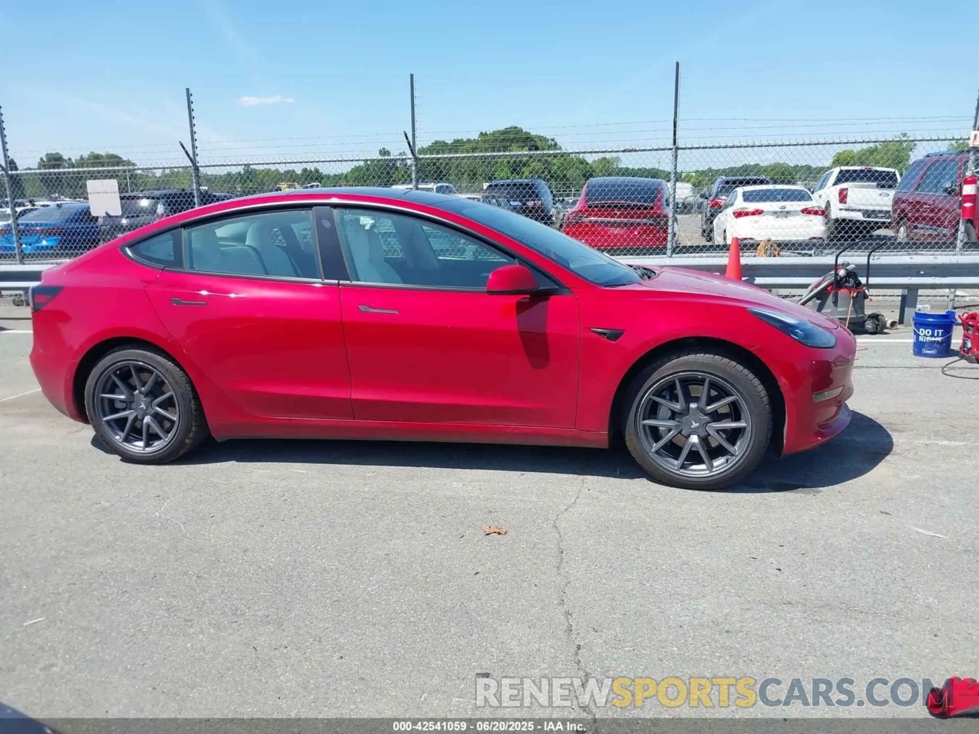 13 Photograph of a damaged car 5YJ3E1EB8NF199712 TESLA MODEL 3 2022