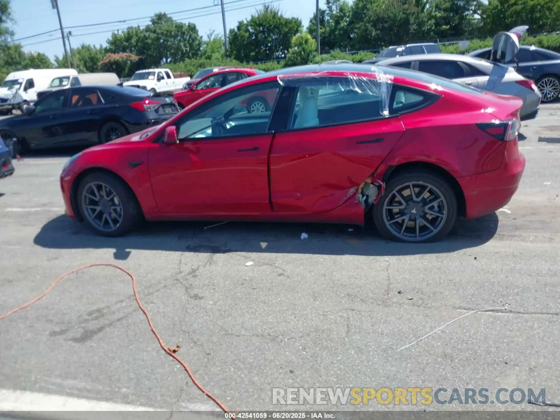 14 Photograph of a damaged car 5YJ3E1EB8NF199712 TESLA MODEL 3 2022