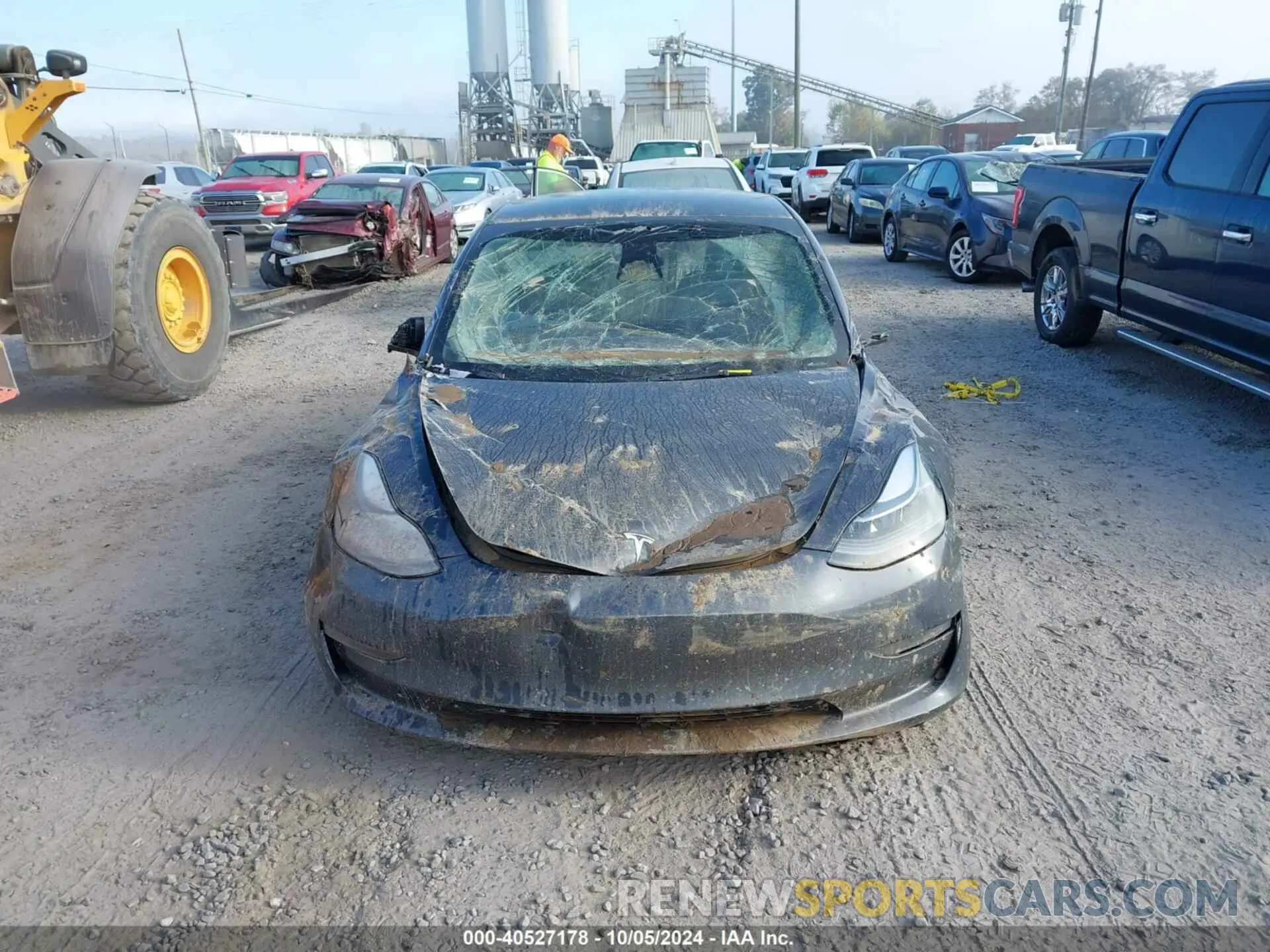 11 Photograph of a damaged car 5YJ3E1EB8NF203743 TESLA MODEL 3 2022