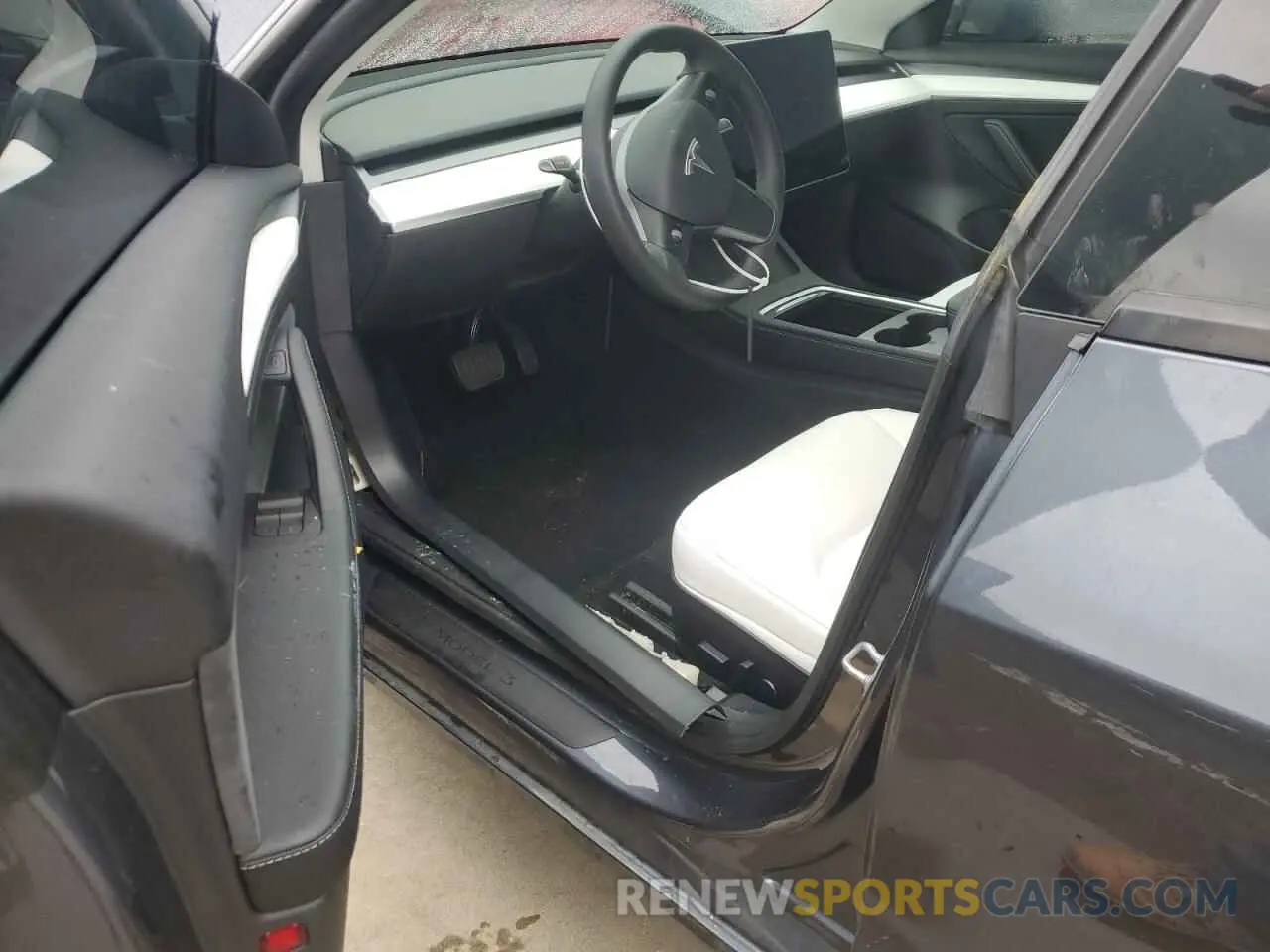8 Photograph of a damaged car 5YJ3E1EB8NF248763 TESLA MODEL 3 2022