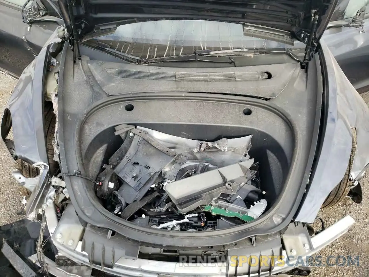 7 Photograph of a damaged car 5YJ3E1EB8NF323767 TESLA MODEL 3 2022